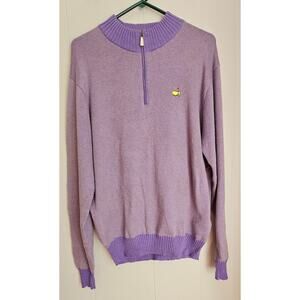 Peter Millar Masters Purple Sweater Luxury Cashmere